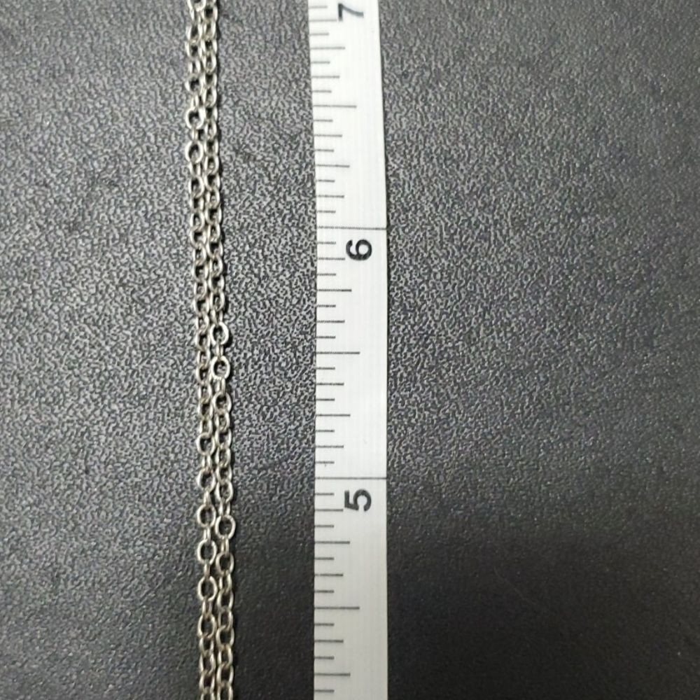 **Last Chance!! Final Sale** Silver tone mood mermaid pendant necklace 18-21.5" - Picture 10 of 13